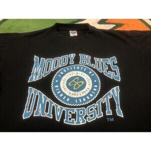 Moody Blues Univeristy Of Higher Learning XL Vintage 90s Cyngus T-Shirt Band Tee